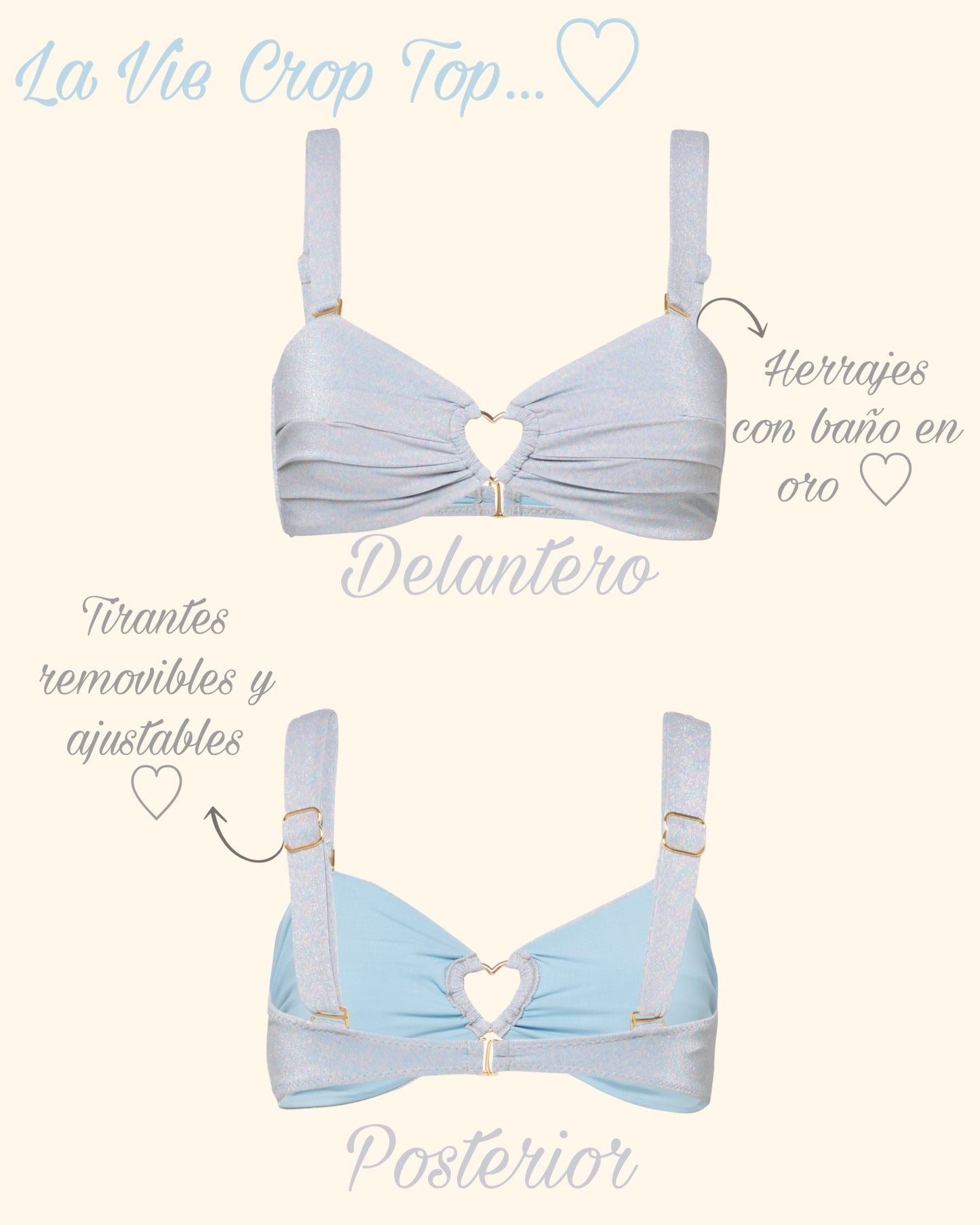La Vie Crop Top
